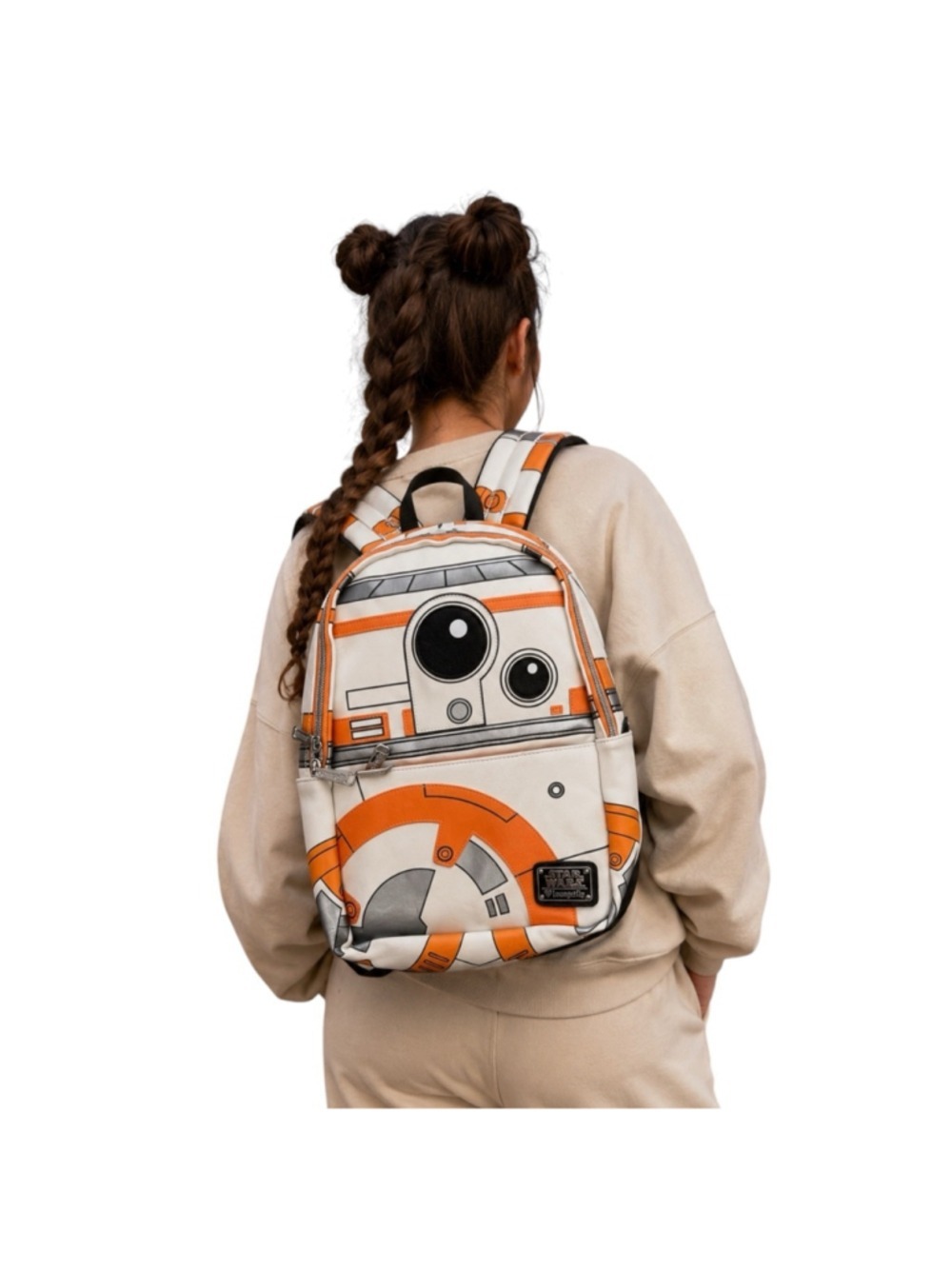 Loungefly Star Wars BB-8 Mini Backpack Disney Parks Faux Leather
